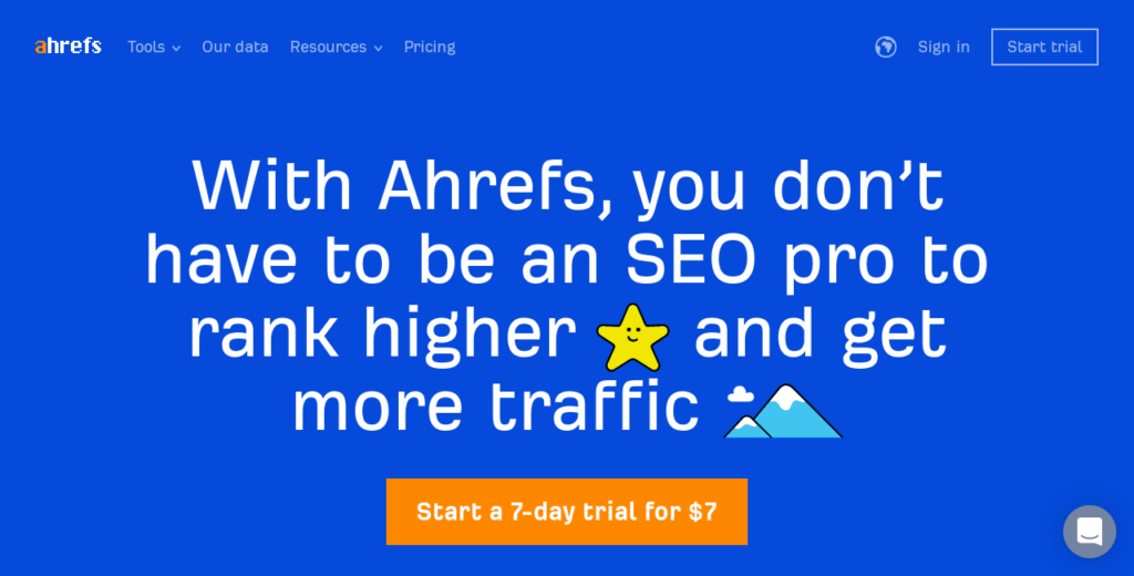 Ahrefs Screenshot