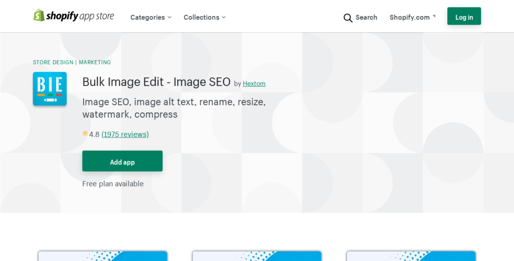 Bulk Image Edit ‑ Image SEO Screenshot
