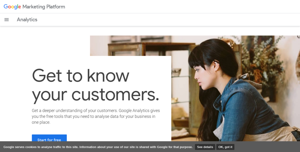 Google Analytics Screenshot