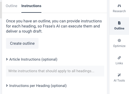 Instructions content guideline