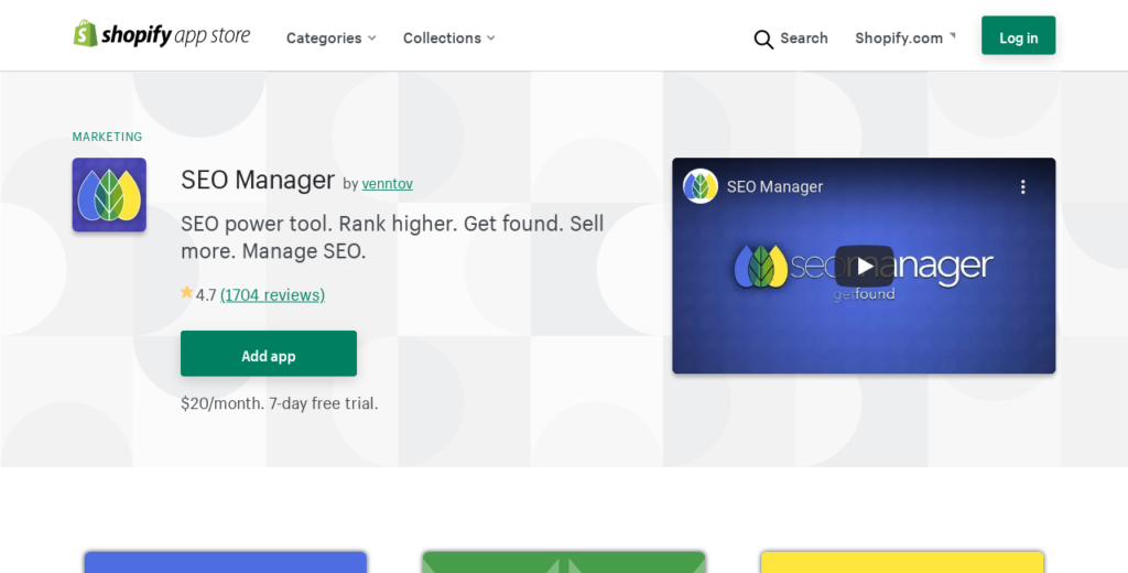 SEO Manager Screenshot