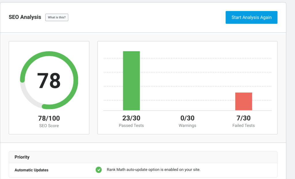 Seo Analysis 1